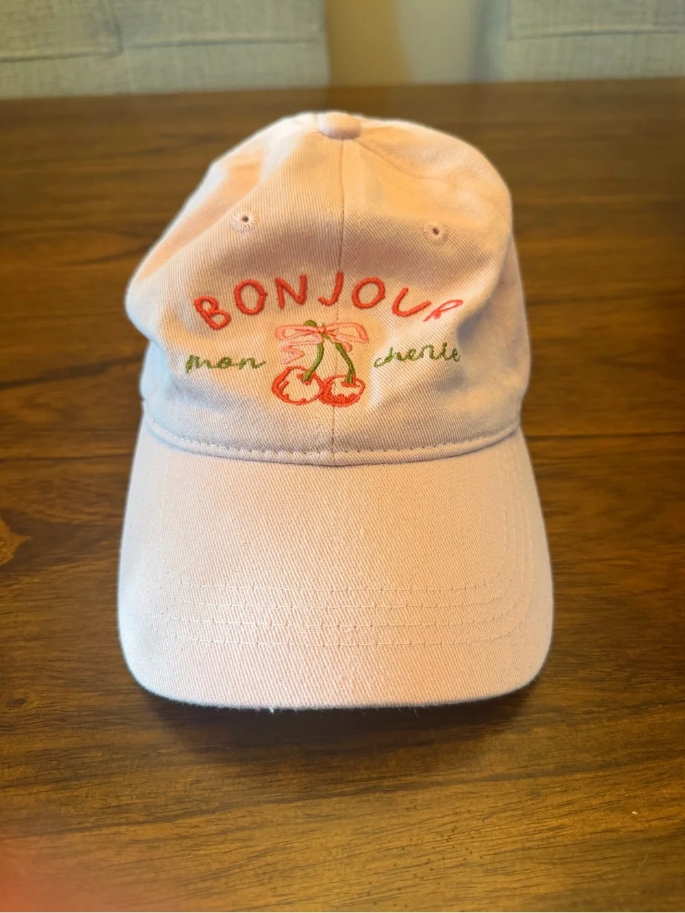 Anthropology Bonjour Cherry coquette Hat